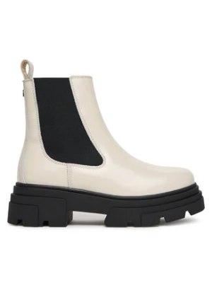 Tommy Hilfiger Sztyblety Shiny FW0FW09042 Beżowy