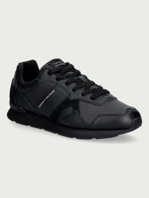 Tommy Hilfiger T CORE LTH RUNNER sneakersy męskie czarny