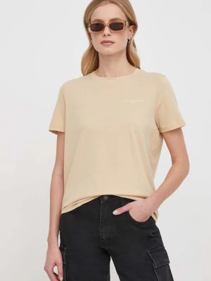Tommy Hilfiger t-shirt beżowy
