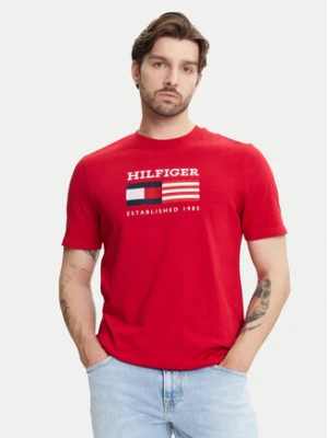 Tommy Hilfiger T-Shirt American Monotype MW0MW39843 Czerwony Regular Fit
