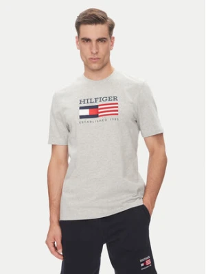 Tommy Hilfiger T-Shirt American Monotype MW0MW39843 Szary Regular Fit