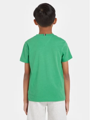 Tommy Hilfiger T-Shirt Arched KB0KB08333 D Zielony Regular Fit