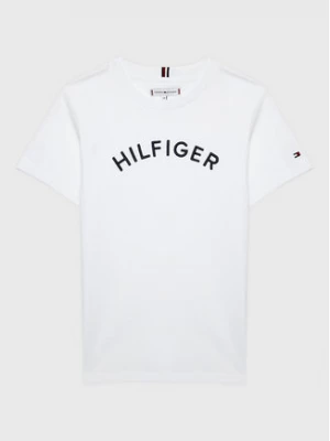 Tommy Hilfiger T-Shirt Arched KS0KS00401 D Biały Regular Fit