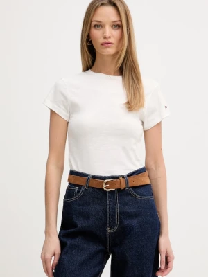 Tommy Hilfiger T-shirt basic damski bawełniany