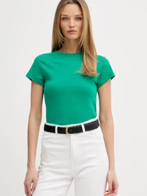 Tommy Hilfiger T-shirt basic damski bawełniany