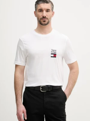 Tommy Hilfiger t-shirt basic męski bawełniany