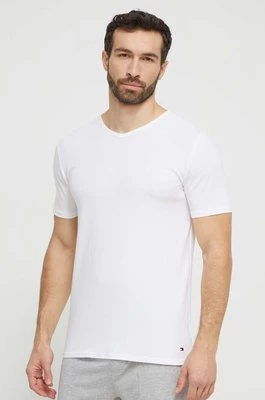 Tommy Hilfiger t-shirt bawełniany 3-pack męski kolor biały gładki UM0UM03137
