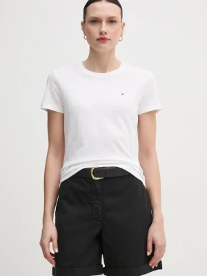 Zdjęcie produktu Tommy Hilfiger t-shirt bawełniany biały