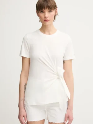 Tommy Hilfiger t-shirt bawełniany damski kolor biały WW0WW44559