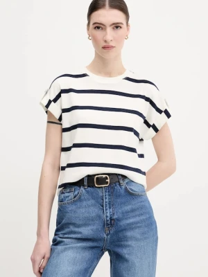 Tommy Hilfiger t-shirt bawełniany damski kolor biały WW0WW45628