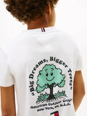 Tommy Hilfiger t-shirt bawełniany dziecięcy