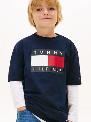 Tommy Hilfiger t-shirt bawełniany dziecięcy