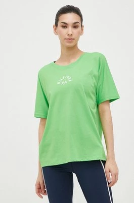 Tommy Hilfiger t-shirt bawełniany kolor zielony