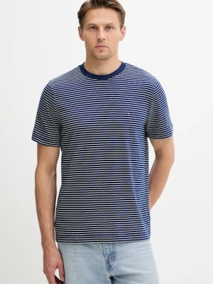 Tommy Hilfiger t-shirt bawełniany męski kolor granatowy gładki MW0MW39995