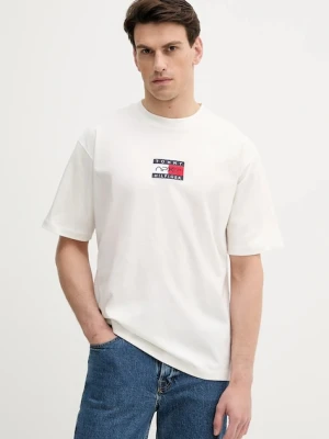 Zdjęcie produktu Tommy Hilfiger t-shirt bawełniany x F1 THE MOVIE męski kolor biały z aplikacją MW0MW41391