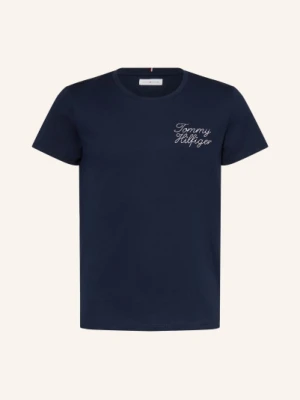 Tommy Hilfiger T-Shirt blau GRANATOWY