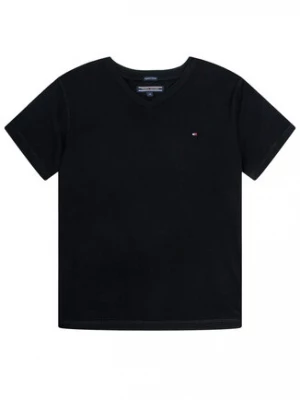 Tommy Hilfiger T-Shirt Boys Basic KB0KB04142 Czarny Regular Fit