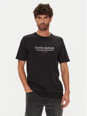 Tommy Hilfiger T-Shirt Brand Love MW0MW40324 Czarny Regular Fit
