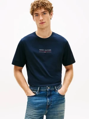 Tommy Hilfiger T-shirt BRAND LOVE | Regular Fit granatowy