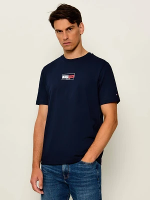Tommy Hilfiger T-shirt Brand Love | Regular Fit granatowy