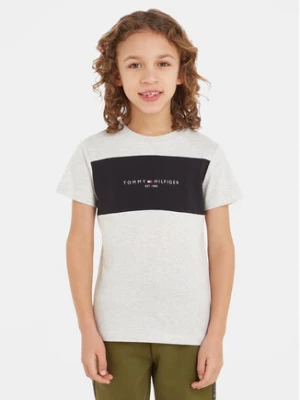 Tommy Hilfiger T-Shirt Colorblock KB0KB08552 M Szary Regular Fit