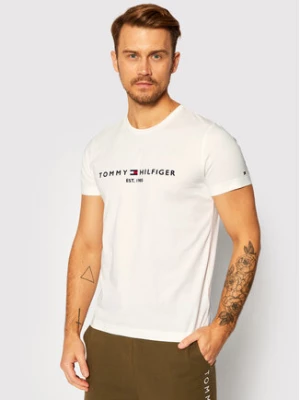 Tommy Hilfiger T-Shirt Core Logo Tee MW0MW11465 Biały Regular Fit