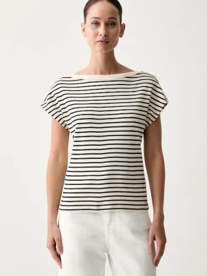 Tommy Hilfiger T-shirt damska bawełniana granatowy