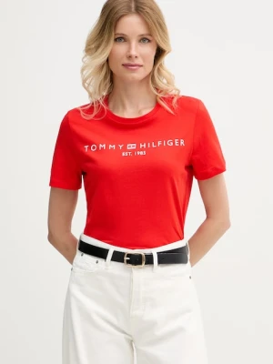 Tommy Hilfiger T-shirt damski bawełniany