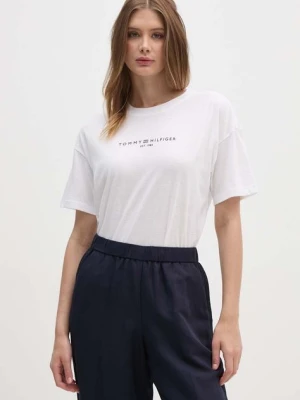 Tommy Hilfiger t-shirt damski kolor biały