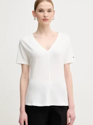 Tommy Hilfiger t-shirt damski kolor biały WW0WW46114