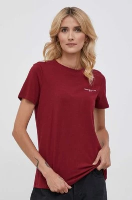 Tommy Hilfiger t-shirt damski kolor czerwony