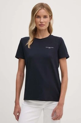 Tommy Hilfiger t-shirt damski kolor granatowy