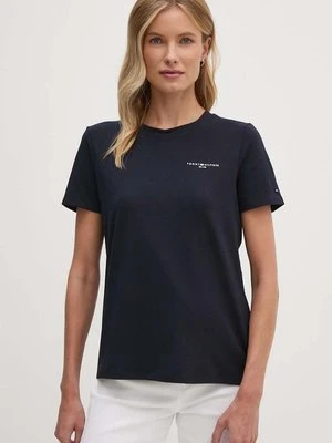 Tommy Hilfiger t-shirt damski kolor granatowy