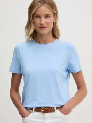 Zdjęcie produktu Tommy Hilfiger t-shirt damski kolor niebieski