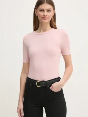 Zdjęcie produktu Tommy Hilfiger t-shirt damski kolor różowy WW0WW43918