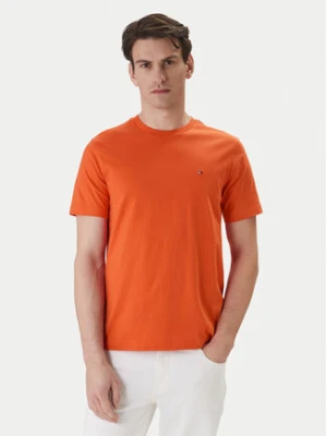 Tommy Hilfiger T-Shirt Ess Seasonal MW0MW39995 Pomarańczowy Regular Fit