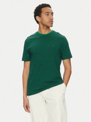 Tommy Hilfiger T-Shirt Ess Seasonal MW0MW39995 Zielony Regular Fit