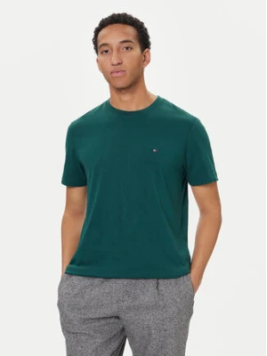 Tommy Hilfiger T-Shirt Ess Seasonal MW0MW39995 Zielony Regular Fit