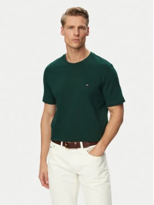 Tommy Hilfiger T-Shirt Ess Seasonal MW0MW39995 Zielony Regular Fit