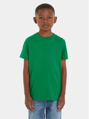 Tommy Hilfiger T-Shirt Essential KB0KB06879 D Zielony Regular Fit