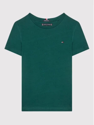 Tommy Hilfiger T-Shirt Essential KB0KB06879 D Zielony Regular Fit