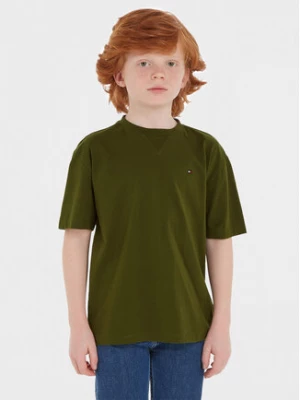 Tommy Hilfiger T-Shirt Essential KB0KB08575 M Zielony Regular Fit