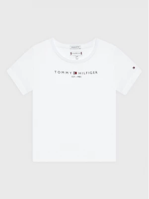 Tommy Hilfiger T-Shirt Essential KG0KG06585 Biały Regular Fit