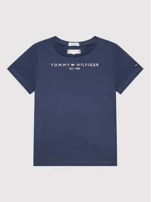 Tommy Hilfiger T-Shirt Essential KG0KG06585 Granatowy Regular Fit