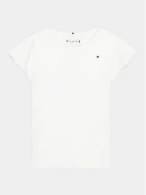 Tommy Hilfiger T-Shirt Essential KG0KG07052 D Biały Regular Fit