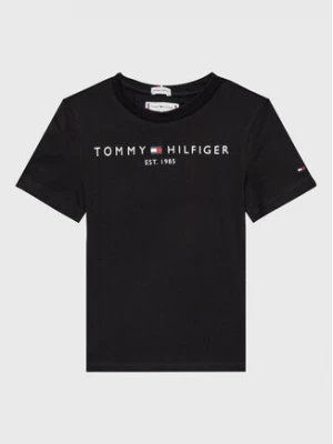 Tommy Hilfiger T-Shirt Essential KS0KS00210 M Czarny Regular Fit