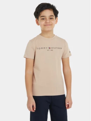 Tommy Hilfiger T-Shirt Essential KS0KS00397 Beżowy Regular Fit