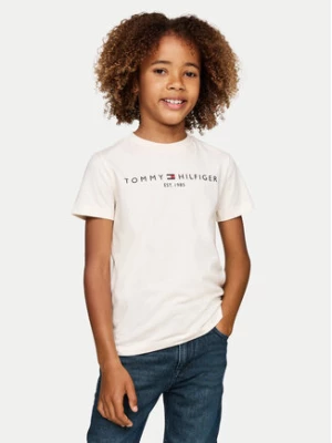 Tommy Hilfiger T-Shirt Essential KS0KS00397 Beżowy Regular Fit