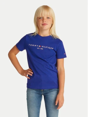 Tommy Hilfiger T-Shirt Essential KS0KS00397 D Niebieski Regular Fit