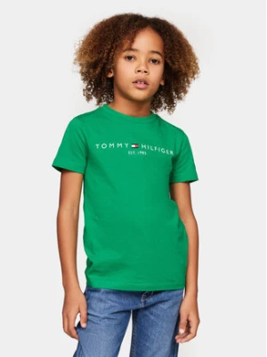 Tommy Hilfiger T-Shirt Essential KS0KS00397 Zielony Regular Fit